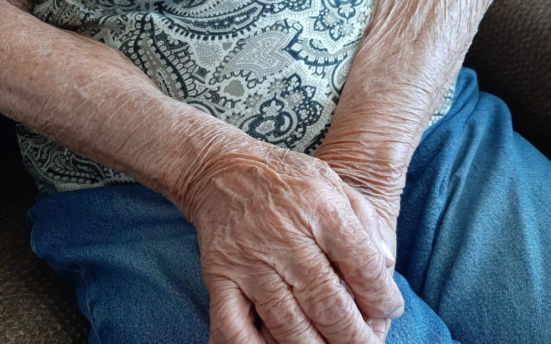 Evelyn's hands